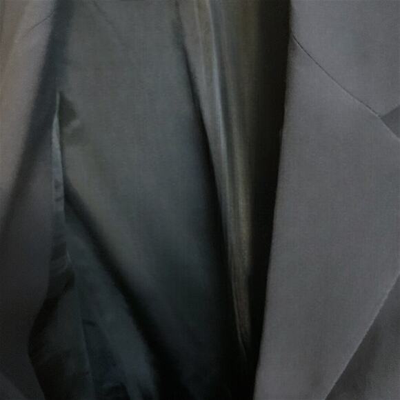 Vince Camuto Women’s Navy Blue Size 10 Long Sleeve Two Button Business Y2K - Picture 4 of 13